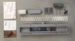 Душевой лоток Paini Medium CH650M 65см хром глянец