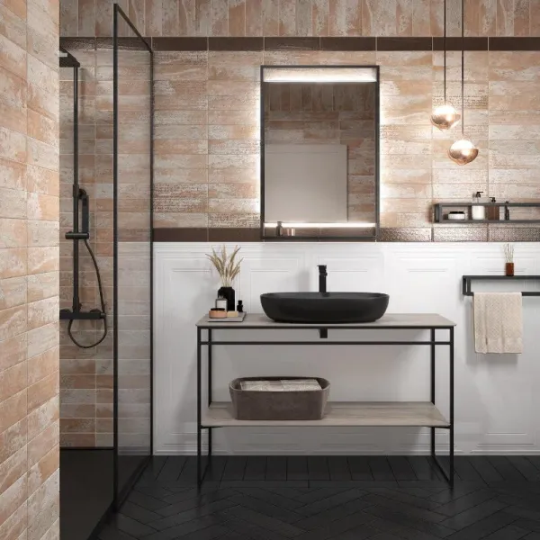 Зеркало с подсветкой Kerama Marazzi Plaza Next PL.N.mi.P.60\BLK 60 см чёрный матовый