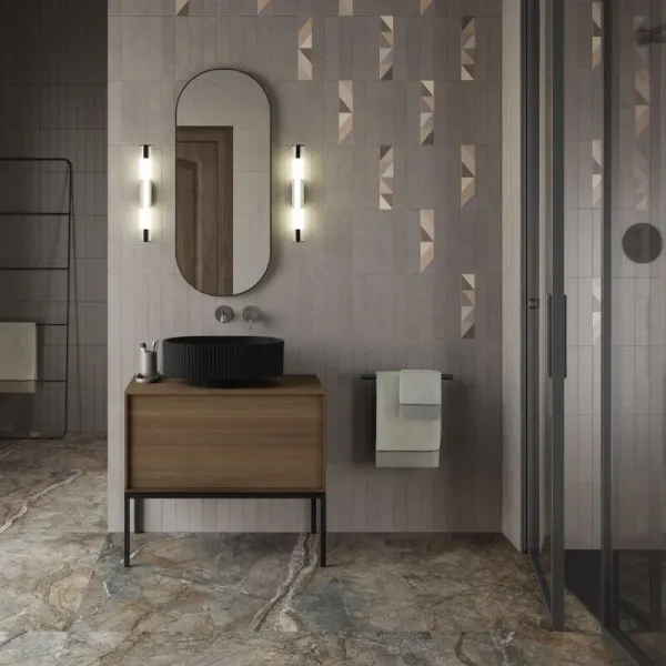 Зеркало с подсветкой Kerama Marazzi Cono CO.mi.PL.42\BLK 42 см чёрный матовый