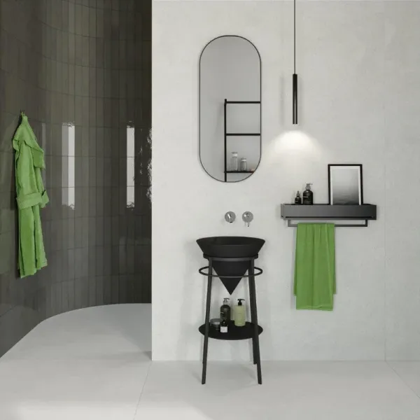 Зеркало с подсветкой Kerama Marazzi Cono CO.mi.PL.42\BLK 42 см чёрный матовый