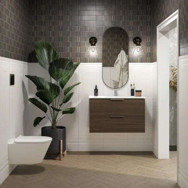 Зеркало с подсветкой Kerama Marazzi Cono CO.mi.PL.42\BLK 42 см чёрный матовый