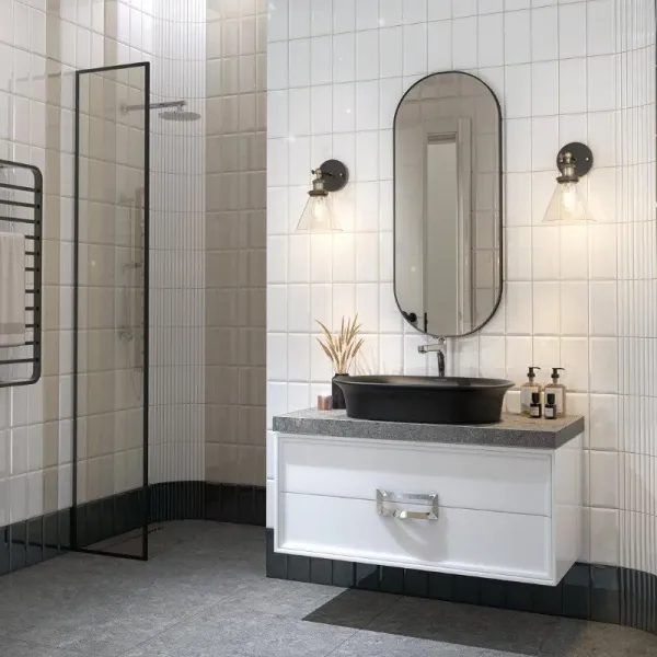 Зеркало с подсветкой Kerama Marazzi Cono CO.mi.PL.42\BLK 42 см чёрный матовый
