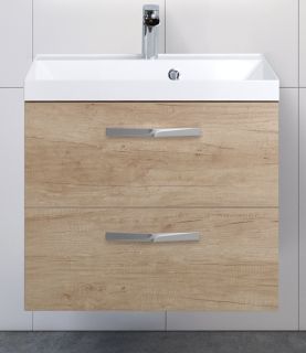 Тумба под раковину BelBagno подвесная 60x50см Rovere Nebrasca Nature AURORA-600-2C-SO-RNN