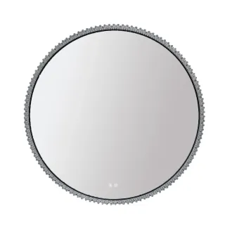 Зеркало с подсветкой Azario Лайвли АZ-LED011925 80 см чёрный матовый