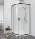 Душевой уголок Aquatek AQ ARI RO 08020BL 80x80см чёрный