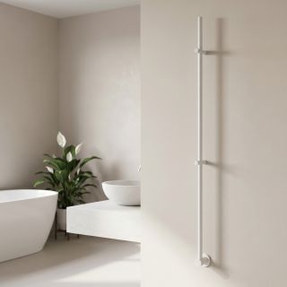 Полотенцесушитель электрический WasserKRAFT Muritz 98TH202-1WM 6x170 см белый матовый