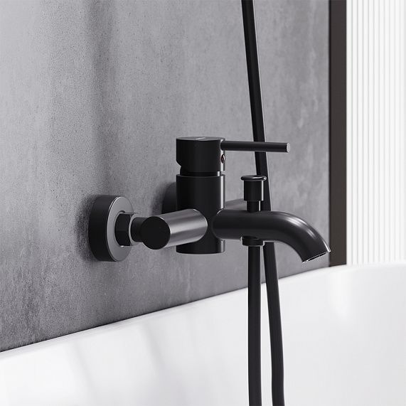 Смеситель для ванны и душа Damixa Scandinavian Pure 361000300 черный