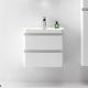 Тумба под раковину BelBagno подвесная 60x50см Bianco Lucido  ENERGIA-N-600-2C-SO-BL