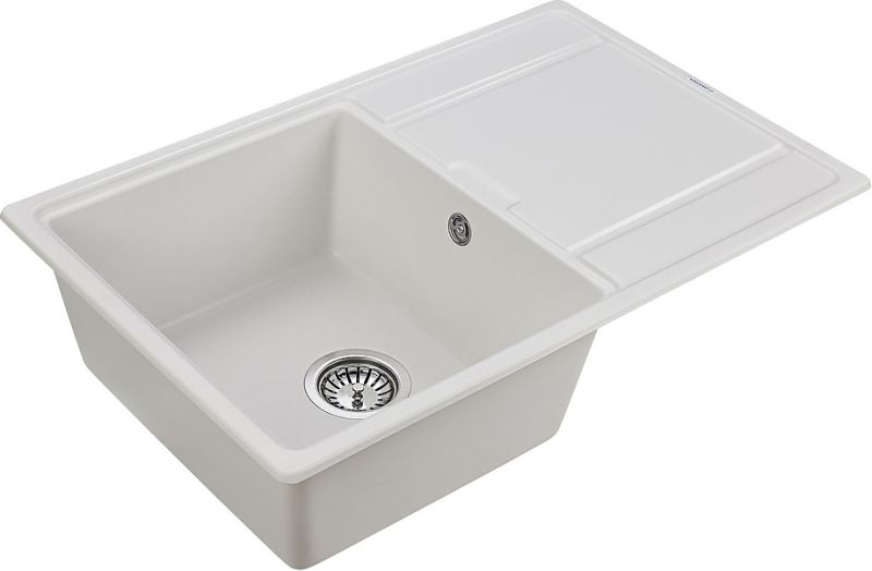 Мойка кухонная Paulmark Flugen PM217850-WH белый