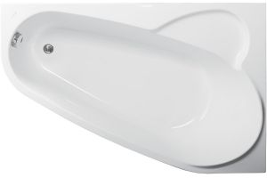 Акриловая ванна VagnerPlast Selena VPBA163SEL3PX правая 160x105см белый