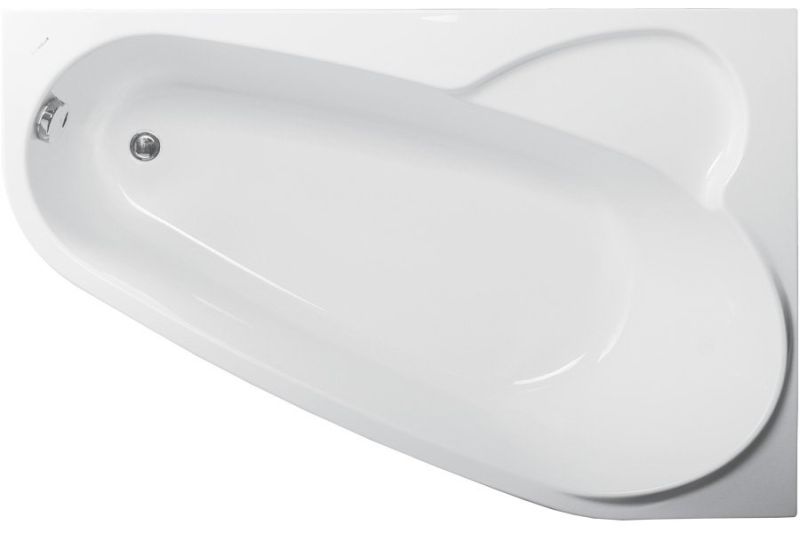 Акриловая ванна VagnerPlast Selena VPBA163SEL3PX правая 160x105см белый