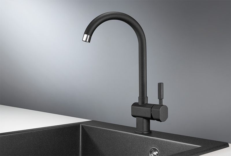 Смеситель для кухни Granula Standart 31-ST, ЧЁРНЫЙ Смеситель для кухни Granula Standart 31-ST, ЧЁРНЫЙ