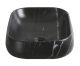 Раковина Cerutti SPA CR0086 MMB2 56см матовый чёрный мрамор