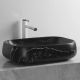 Раковина Cerutti SPA CR0086 MMB2 56см матовый чёрный мрамор