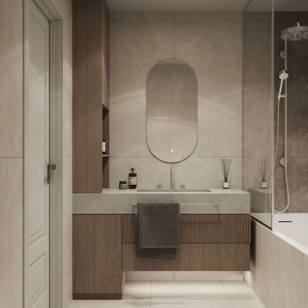 Зеркало Reflexion Look RF4412DR с сенсором холодной подсветкой 45х90