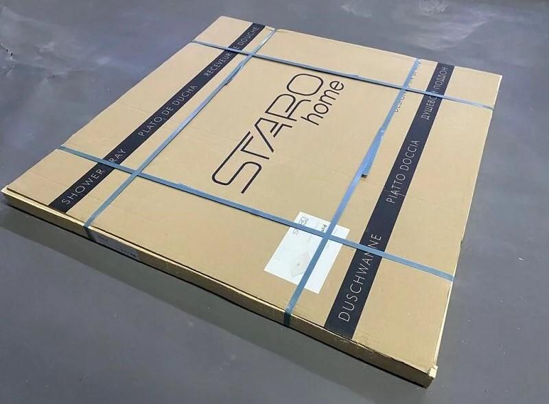 Душевой поддон Starohome Solid 1237471 120x80см белый матовый
