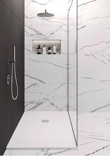 Душевой поддон Starohome Solid 1237471 120x80см белый матовый
