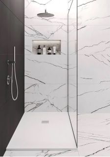Душевой поддон Starohome Solid 1237472 140x80см белый матовый Душевой поддон Starohome Solid 1237472 140x80см белый матовый