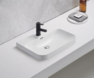 Раковина Gid 9560s 71168 встраиваемая сверху белая 61x46.5x16 Раковина Gid 9560s 71168 встраиваемая сверху белая 61x46.5x16