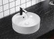 Раковина Cerutti SPA CR7009W с переливом 46см белый