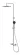 Душевая стойка WHITECROSS Y1244BASICNIB никель брашированный