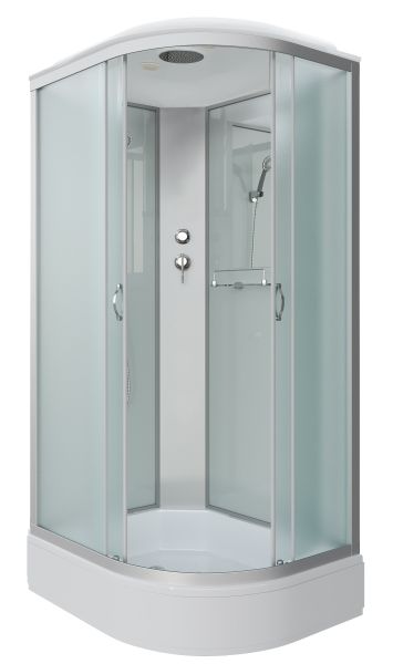 Душевая кабина Niagara NG-33294-14L 120x90см серебро/матовое