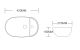 Раковина Cerutti SPA CR0050 42см белый