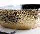 Раковина CeramaLux  D1302H022  черно-золотая 50 см
