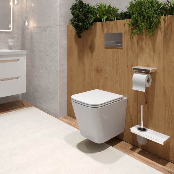 Подвесной унитаз Lemark Florex 9614001 безободковый с сиденьем микролифт белый глянец Подвесной унитаз Lemark Florex 9614001 безободковый с сиденьем микролифт белый глянец