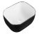 Раковина CeramaLux  D1302H134 бело-черная 50 см Раковина CeramaLux  D1302H134 бело-черная 50 см