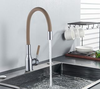 Смеситель для кухни PLStart PG54022B22 бежевый