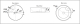 Раковина CeramaLux  D1306H004 черная 43 см
