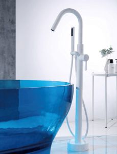 Напольный смеситель для ванны Boch Mann Sella W BM9636 белый