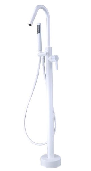 Напольный смеситель для ванны Boch Mann Sella W BM9636 белый