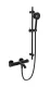 Смеситель для ванны и душа Milleau Tissage ML81803/0705BD-GB черный