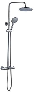Душевая стойка Boch Mann Oglio TS BM9648 с термостатом хром Душевая стойка Boch Mann Oglio TS BM9648 с термостатом хром