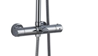 Душевая стойка Boch Mann Oglio TS BM9648 с термостатом хром Душевая стойка Boch Mann Oglio TS BM9648 с термостатом хром