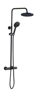 Душевая стойка Boch Mann Oglio B TS BM9649 с термостатом чёрный Душевая стойка Boch Mann Oglio B TS BM9649 с термостатом чёрный