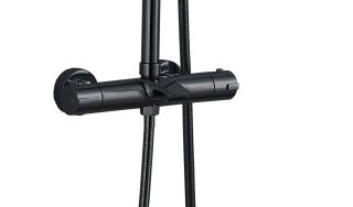 Душевая стойка Boch Mann Oglio B TS BM9649 с термостатом чёрный Душевая стойка Boch Mann Oglio B TS BM9649 с термостатом чёрный