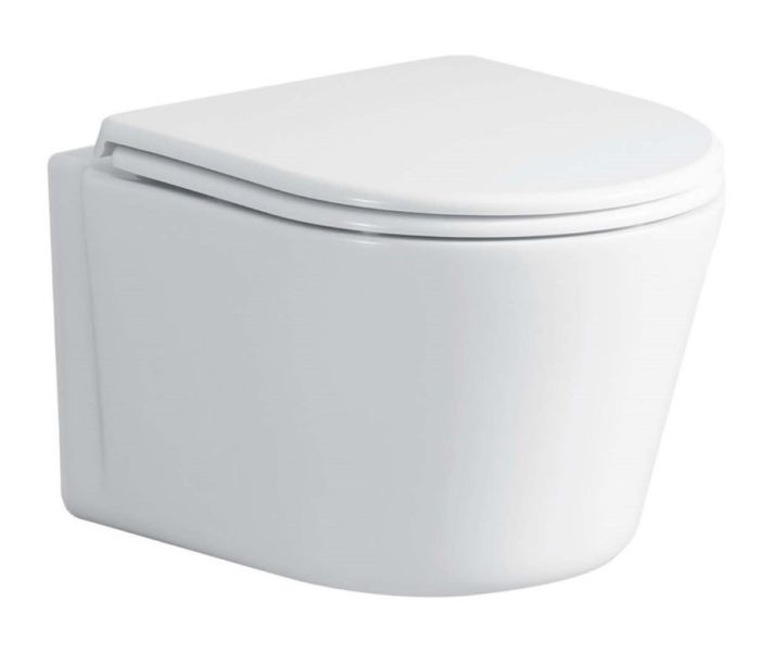 Подвесной унитаз Cerutti SPA Santa Aria CT9666 безободковый широкий белый