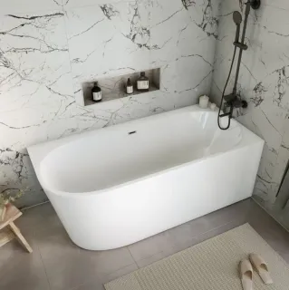 Акриловая ванна Grossman Cristal GR-2204R 170x80 см белый