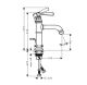 Смеситель для раковины Hansgrohe Montreux 16515250 золото Смеситель для раковины Hansgrohe Montreux 16515250 золото