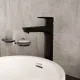 Смеситель для раковины VitrA Flow Soft (Флоу Софт) A4301036EXP чёрный матовый