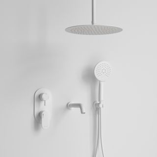 Душевой комплект WasserKRAFT Mindel A8571.233.161.148.156.155.149 белый матовый
