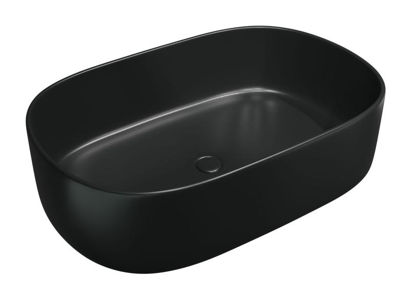 Накладная раковина Charus Tenaro 700-024B 56см чёрный