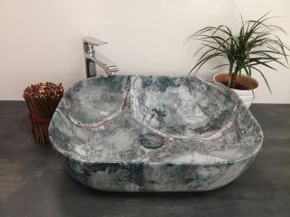 Раковина  CeramaLux K397G124 серая 50 см