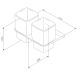 AM.PM INSPIRE 2.0 A50A343400 Подстаканник двойной стеклянный