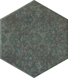 Декор Kerama Marazzi VT\B560\SG23037N Гроссето зелёный 20x23.1x0,7