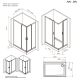Душевой уголок Am.Pm Gem W90G-403-120290-MT 120x90 см без поддона хром матовый