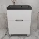 Напольная тумба под раковину Style Line Матис ЛС-00002441 60 см белый матовый